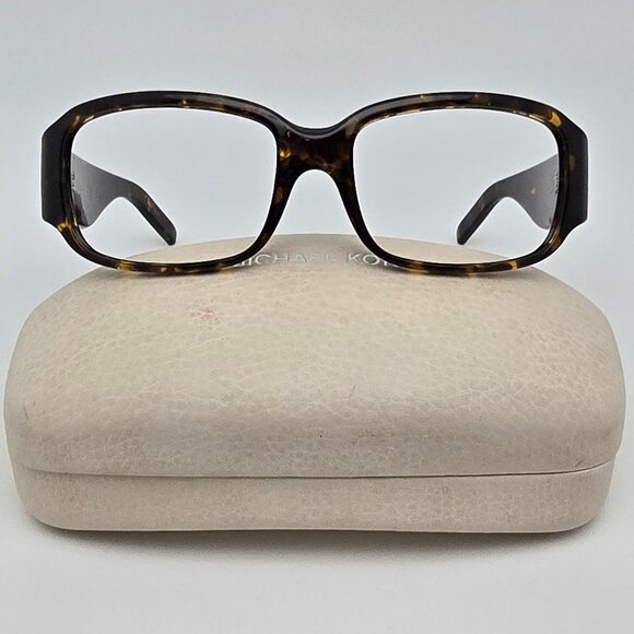 Michael Kors Amagansett M2712S Dark Tortoise Sunglasses Frame w/ Case 56-17-130 - Picture 1 of 15